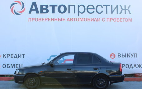 Hyundai Accent II, 2005 год, 385 000 рублей, 3 фотография