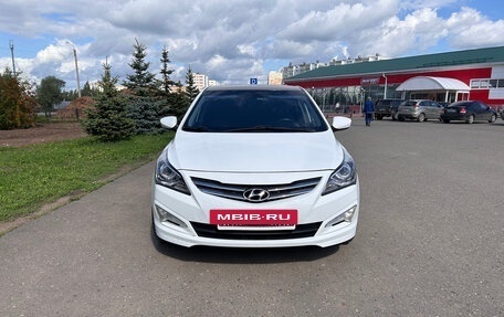 Hyundai Solaris II рестайлинг, 2016 год, 1 100 000 рублей, 3 фотография