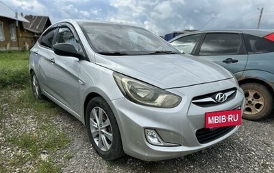 Hyundai Solaris II рестайлинг, 2011 год, 620 000 рублей, 1 фотография