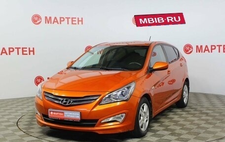 Hyundai Solaris II рестайлинг, 2014 год, 1 231 000 рублей, 1 фотография