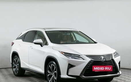 Lexus RX IV рестайлинг, 2017 год, 3 699 000 рублей, 3 фотография