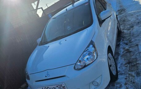 Mitsubishi Mirage VI рестайлинг, 2012 год, 590 000 рублей, 2 фотография