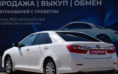 Toyota Camry, 2013 год, 1 620 000 рублей, 5 фотография