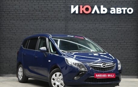 Opel Zafira C рестайлинг, 2013 год, 1 210 000 рублей, 3 фотография