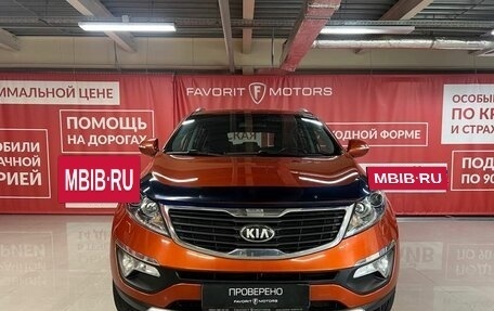 KIA Sportage III, 2012 год, 1 275 000 рублей, 2 фотография