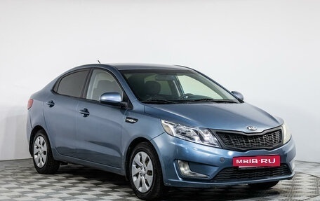 KIA Rio III рестайлинг, 2013 год, 689 000 рублей, 3 фотография