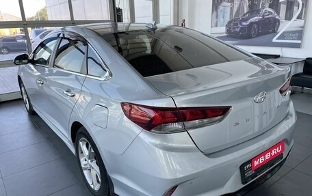 Hyundai Sonata VII, 2018 год, 2 259 000 рублей, 7 фотография