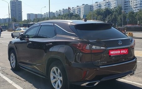 Lexus RX IV рестайлинг, 2016 год, 3 300 500 рублей, 5 фотография