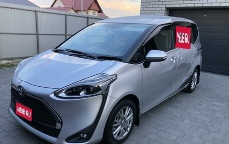 Toyota Sienta II, 2019 год, 1 650 000 рублей, 1 фотография