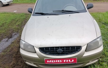 Hyundai Accent II, 2004 год, 290 000 рублей, 1 фотография