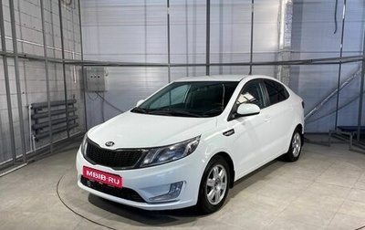 KIA Rio III рестайлинг, 2013 год, 1 фотография