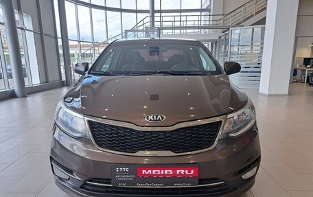 KIA Rio III рестайлинг, 2015 год, 1 029 000 рублей, 2 фотография