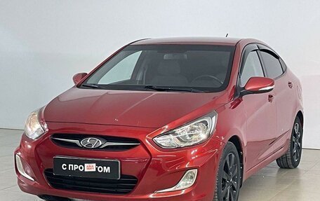 Hyundai Solaris II рестайлинг, 2011 год, 627 000 рублей, 3 фотография