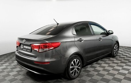 KIA Rio III рестайлинг, 2016 год, 936 000 рублей, 5 фотография