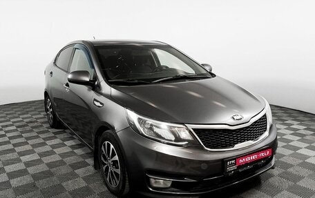 KIA Rio III рестайлинг, 2016 год, 936 000 рублей, 3 фотография