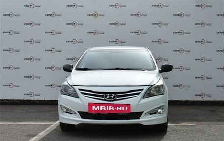 Hyundai Solaris II рестайлинг, 2015 год, 990 000 рублей, 2 фотография