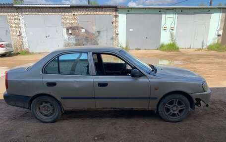 Hyundai Accent II, 2003 год, 115 000 рублей, 2 фотография