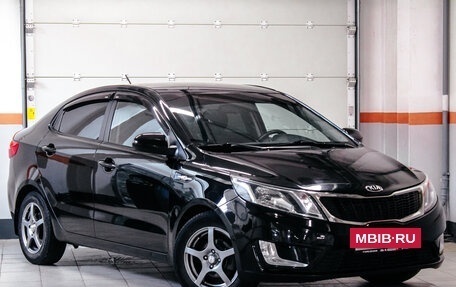 KIA Rio III рестайлинг, 2014 год, 899 330 рублей, 2 фотография