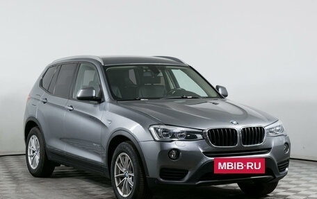 BMW X3, 2014 год, 2 255 000 рублей, 3 фотография