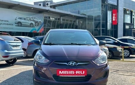 Hyundai Solaris II рестайлинг, 2011 год, 840 990 рублей, 2 фотография