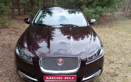 Jaguar XF I рестайлинг, 2013 год, 1 800 000 рублей, 2 фотография