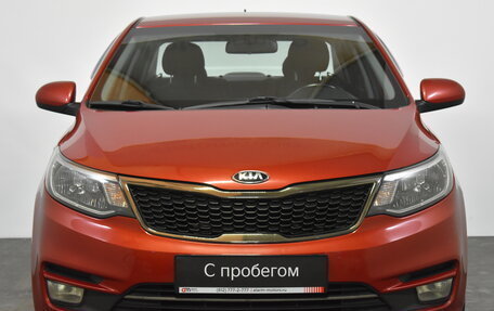 KIA Rio III рестайлинг, 2016 год, 1 149 000 рублей, 2 фотография