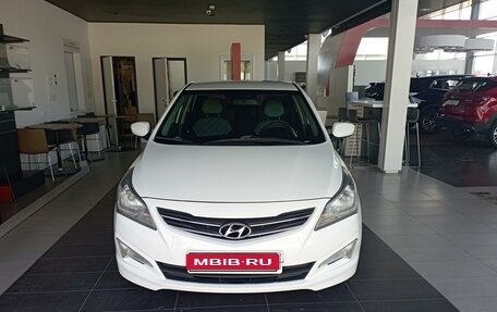 Hyundai Solaris II рестайлинг, 2014 год, 970 000 рублей, 1 фотография