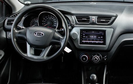 KIA Rio III рестайлинг, 2012 год, 789 400 рублей, 10 фотография