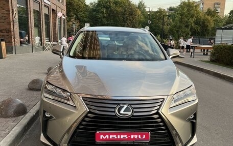 Lexus RX IV рестайлинг, 2017 год, 4 000 000 рублей, 1 фотография