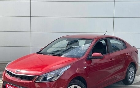 KIA Rio IV, 2019 год, 1 630 000 рублей, 1 фотография