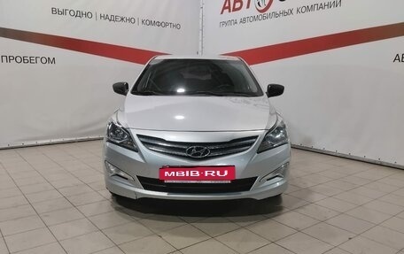 Hyundai Solaris II рестайлинг, 2015 год, 1 166 000 рублей, 2 фотография