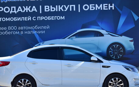 KIA Rio III рестайлинг, 2014 год, 883 000 рублей, 2 фотография