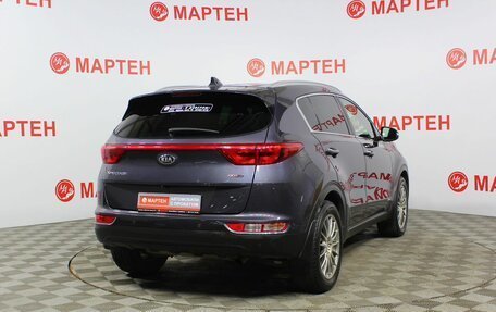 KIA Sportage IV рестайлинг, 2017 год, 2 067 000 рублей, 5 фотография