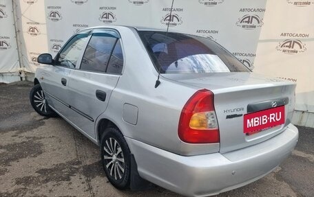 Hyundai Accent II, 2004 год, 449 000 рублей, 6 фотография