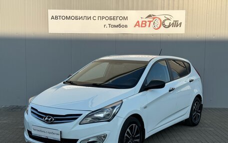 Hyundai Solaris II рестайлинг, 2015 год, 888 000 рублей, 3 фотография