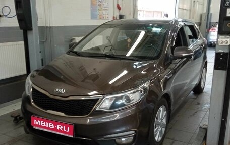 KIA Rio III рестайлинг, 2016 год, 1 239 000 рублей, 1 фотография