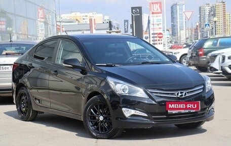 Hyundai Solaris II рестайлинг, 2016 год, 1 150 000 рублей, 3 фотография