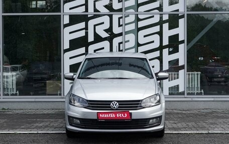 Volkswagen Polo VI (EU Market), 2017 год, 1 219 000 рублей, 3 фотография