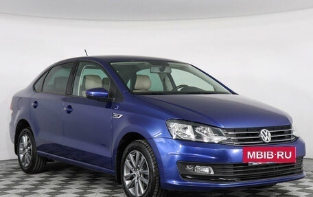 Volkswagen Polo VI (EU Market), 2019 год, 1 599 000 рублей, 3 фотография