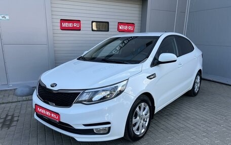 KIA Rio III рестайлинг, 2016 год, 1 196 000 рублей, 1 фотография