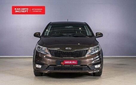 KIA Rio III рестайлинг, 2016 год, 1 124 700 рублей, 10 фотография