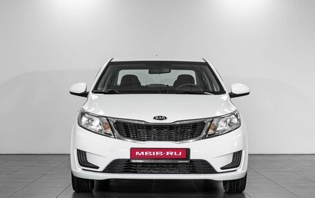 KIA Rio III рестайлинг, 2014 год, 979 000 рублей, 3 фотография