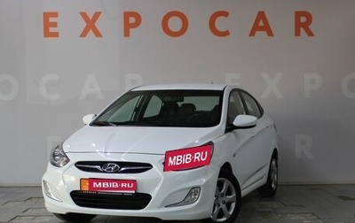 Hyundai Solaris II рестайлинг, 2012 год, 830 000 рублей, 1 фотография