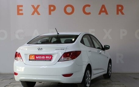 Hyundai Solaris II рестайлинг, 2012 год, 830 000 рублей, 5 фотография