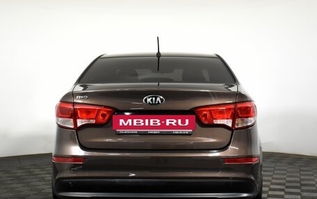 KIA Rio III рестайлинг, 2016 год, 995 000 рублей, 5 фотография