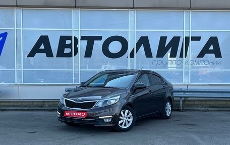 KIA Rio III рестайлинг, 2016 год, 1 201 000 рублей, 1 фотография