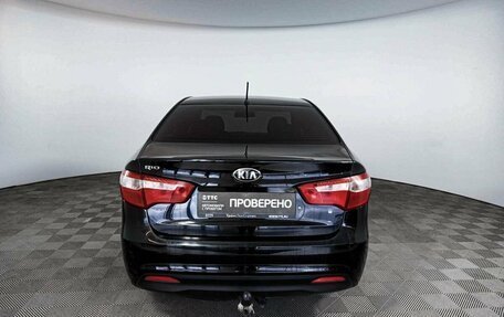 KIA Rio III рестайлинг, 2013 год, 850 000 рублей, 6 фотография