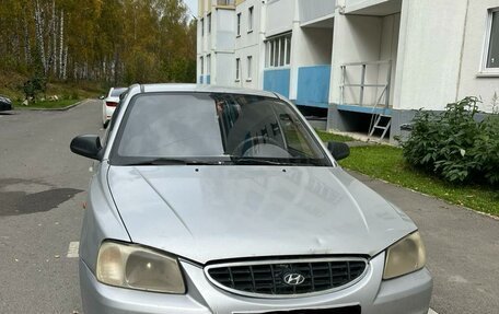 Hyundai Accent II, 2001 год, 350 000 рублей, 1 фотография