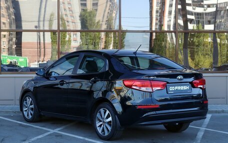 KIA Rio III рестайлинг, 2016 год, 1 179 000 рублей, 2 фотография