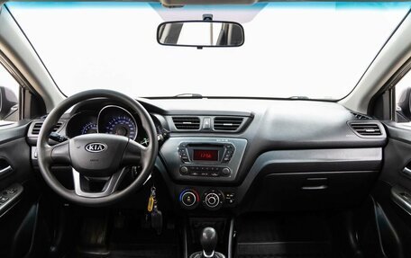 KIA Rio III рестайлинг, 2012 год, 1 048 000 рублей, 15 фотография